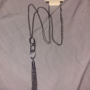 NWT Tassel Chain Necklace